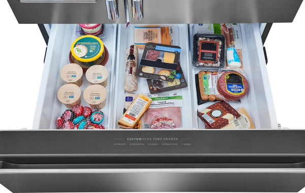 26 Cu. Ft. Standard-Depth 4-Door French Door Refrigerator