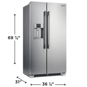 22.3 Cu. Ft. 36" Counter Depth Side by Side Refrigerator
