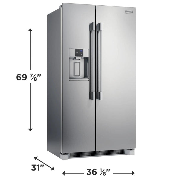 22.3 Cu. Ft. 36" Counter Depth Side by Side Refrigerator