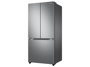 18 cu. ft. Smart Counter Depth 3-Door French Door Refrigerator in Stainless Steel