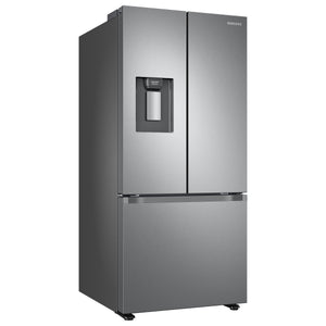 22 cu. ft. Smart 3-Door French Door Refrigerator with External Water Dispenser in Fingerprint Resistant Stainless Steel