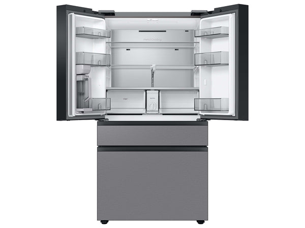 Bespoke 4-Door French Door Refrigerator (29 cu. ft.) with AutoFill Water Pitcher in Stainless Steel