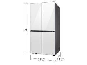 Bespoke 4-Door Flex Refrigerator with Beverage Center