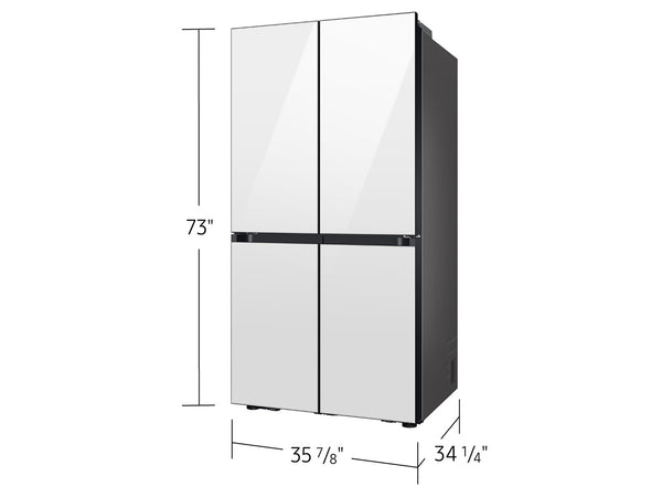 Bespoke 4-Door Flex Refrigerator with Beverage Center