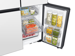 Bespoke 4-Door Flex™ Refrigerator (29 cu. ft.) with Beverage Center™ with Customizable Door Panel Colors
