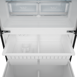 30 Inch 17.7 cu ft French Door Counter Depth Refrigerator with Ice Maker in Black/Rose Gold | Gordon Ramsay Series