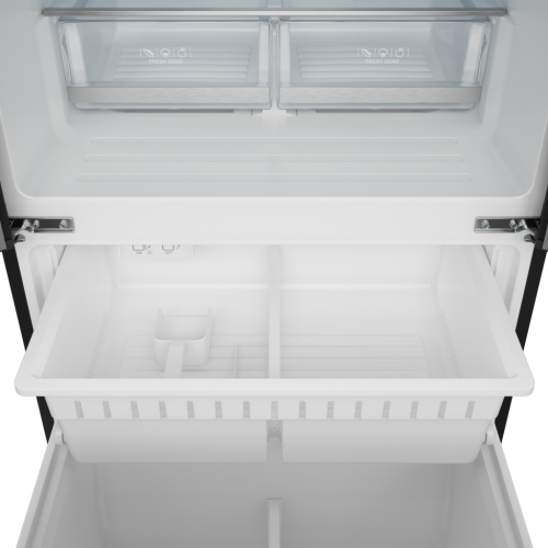 30 Inch 17.7 cu ft French Door Counter Depth Refrigerator with Ice Maker in Black/Rose Gold | Gordon Ramsay Series