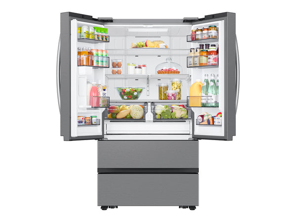 Large Capacity 4-Door French Door 31 cu. ft. Refrigerator with Internal Water Dispenser and Dual Auto Ice Maker