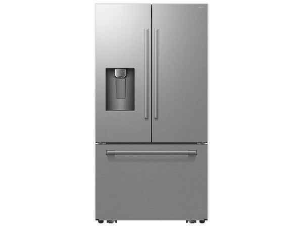 Bespoke AI 29 cu. ft. 3-Door French Door Refrigerator with Zero Clearance Fit & Dual Auto Ice Maker in Stainless Steel