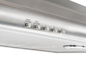 36" Overhead Range Hood
