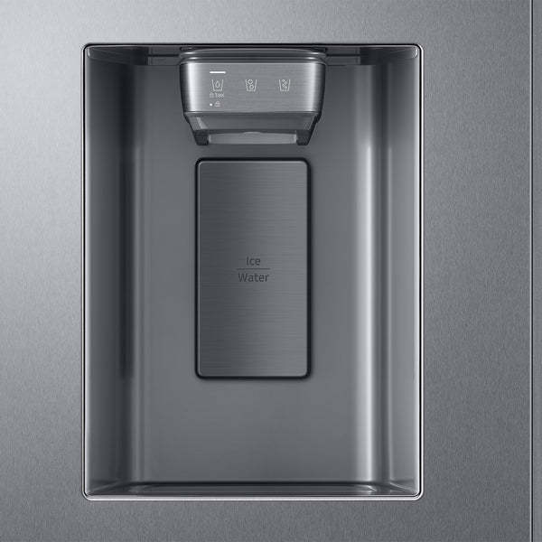 Bespoke AI 27 cu. ft. Side-by-Side Refrigerator with Sphere Ice™ & External Water & Ice Dispenser in Stainless Steel