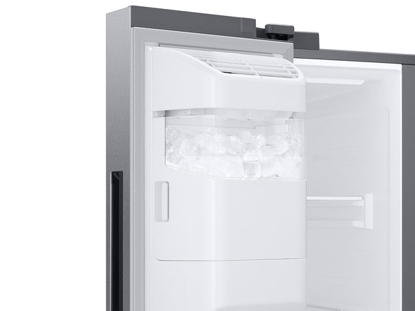Bespoke AI 27 cu. ft. Side-by-Side Refrigerator with Sphere Ice™ & External Water & Ice Dispenser in Stainless Steel