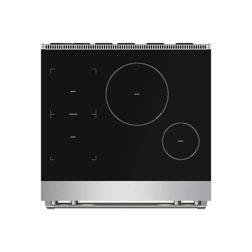30 Inch Professional Induction Range with Tilt Panel Touch Control in Stainless Steel | Gordon Ramsay Series