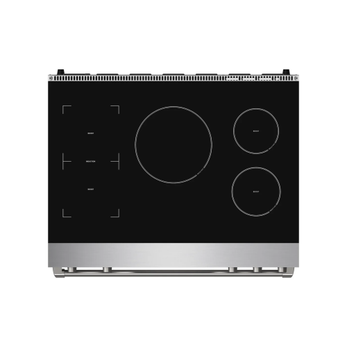 36 Inch Professional Induction Range with Tilt Panel Touch Control in Stainless Steel | Gordon Ramsay Series