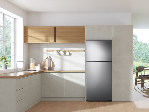 15.6 cu. ft. Top Freezer Refrigerator with All-Around Cooling in Stainless Steel