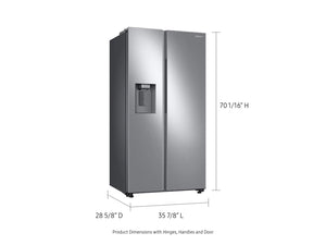22 cu. ft. Side-By-Side Counter Depth Refrigerator