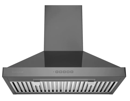 Hauslane | Chef 30-in Convertible Black Stainless Steel Wall-Mounted Range Hood