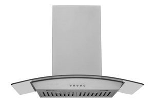 Hauslane | Chef 36-in Convertible Stainless Steel Wall-Mounted Range Hood