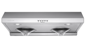 Hauslane | Chef 30-in Ducted Stainless Steel Undercabinet Range Hood