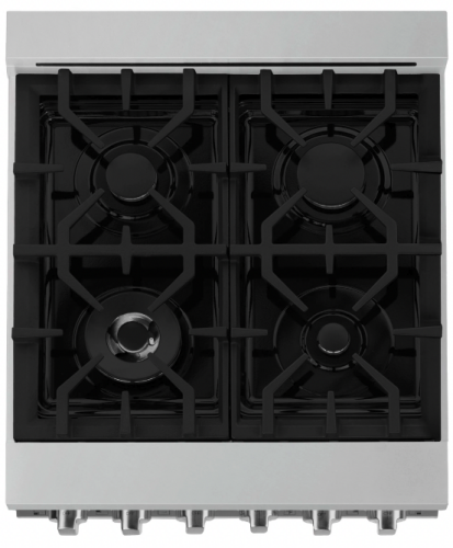 ZLINE 36" 4.6 cu. ft. Gas Oven and Gas Cooktop Range with Griddle in Stainless Steel (RG-GR-36)