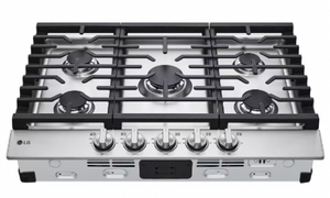 30” Gas Cooktop with UltraHeat™ 20K BTU Burner