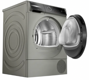 800 Series, Heat Pump Dryer, Pearl Steel