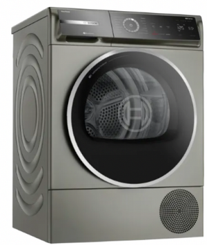 800 Series, Heat Pump Dryer, Pearl Steel