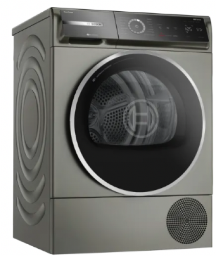 800 Series, Heat Pump Dryer, Pearl Steel