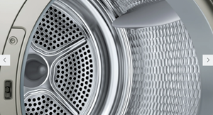 800 Series, Heat Pump Dryer, Pearl Steel