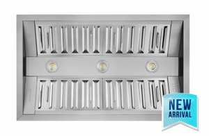 IN-R300 Convertible Built-in 34" Range Hood (21" Deep)