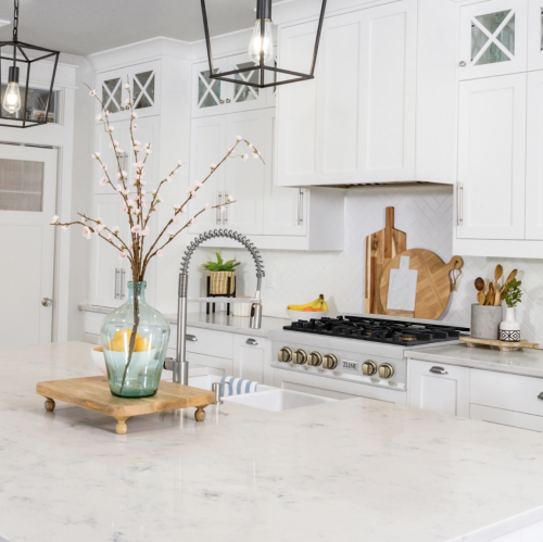 ZLINE Autograph Edition 36" Porcelain Rangetop with 6 Gas Burners in Fingerprint Resistant Stainless Steel and Champagne Bronze Accents (RTSZ-36-CB)