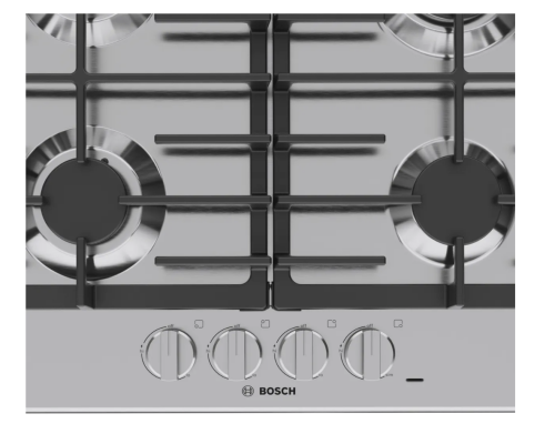 500 Series, Gas Cooktop, Stainless steel
