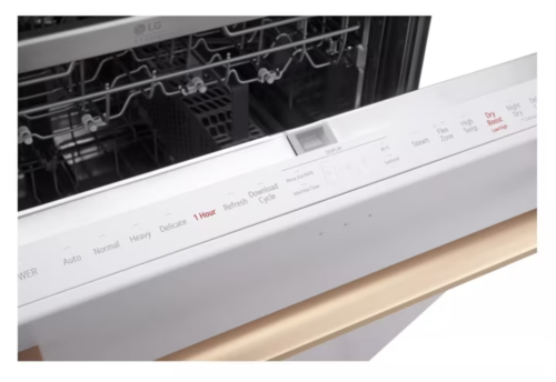 LG STUDIO Smart Top Control Dishwasher with 1-Hour Wash & Dry, QuadWash® Pro, TrueSteam® and Dynamic Heat Dry™