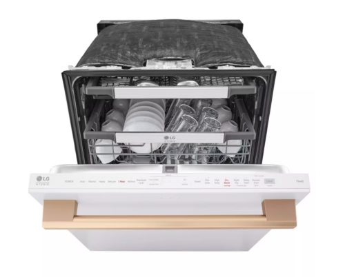 LG STUDIO Smart Top Control Dishwasher with 1-Hour Wash & Dry, QuadWash® Pro, TrueSteam® and Dynamic Heat Dry™