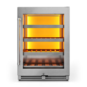 24" indoor Wine Cooler with backlight