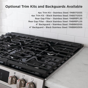 30" Front Control Gas Range with Convection Bake