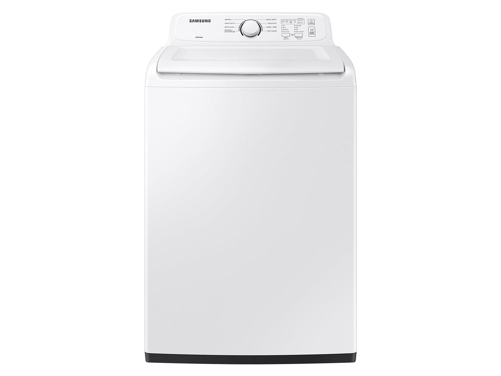 4.1 cu. ft. Capacity Top Load Washer with Soft-Close Lid and 8 Washing Cycles in White