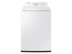 4.1 cu. ft. Capacity Top Load Washer with Soft-Close Lid and 8 Washing Cycles in White