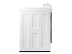 4.1 cu. ft. Capacity Top Load Washer with Soft-Close Lid and 8 Washing Cycles in White