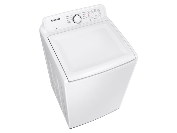 4.1 cu. ft. Capacity Top Load Washer with Soft-Close Lid and 8 Washing Cycles in White