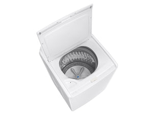 4.1 cu. ft. Capacity Top Load Washer with Soft-Close Lid and 8 Washing Cycles in White
