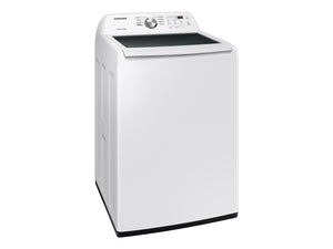 4.4 cu. ft. Top Load Washer with ActiveWave  Agitator and Soft-Close Lid in White