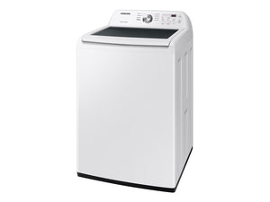 4.4 cu. ft. Top Load Washer with ActiveWave  Agitator and Soft-Close Lid in White