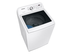 4.4 cu. ft. Top Load Washer with ActiveWave  Agitator and Soft-Close Lid in White