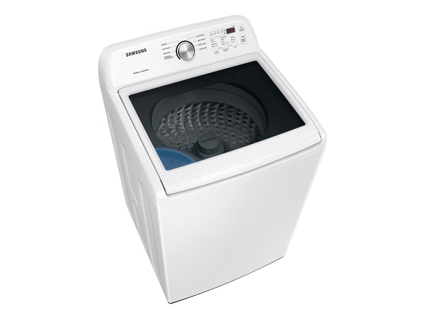 4.4 cu. ft. Top Load Washer with ActiveWave  Agitator and Soft-Close Lid in White