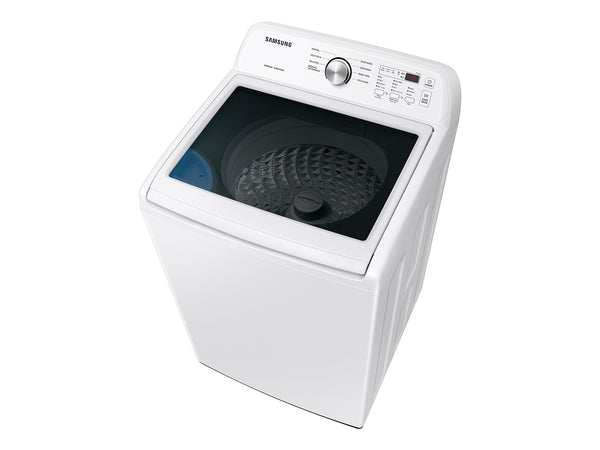 4.4 cu. ft. Top Load Washer with ActiveWave  Agitator and Soft-Close Lid in White