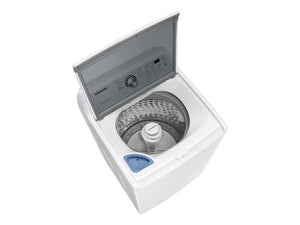 4.4 cu. ft. Top Load Washer with ActiveWave  Agitator and Soft-Close Lid in White