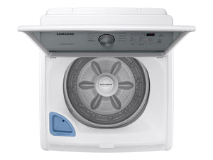 4.4 cu. ft. Top Load Washer with ActiveWave  Agitator and Soft-Close Lid in White