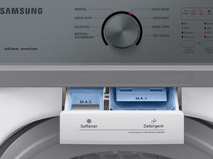 4.4 cu. ft. Top Load Washer with ActiveWave  Agitator and Soft-Close Lid in White