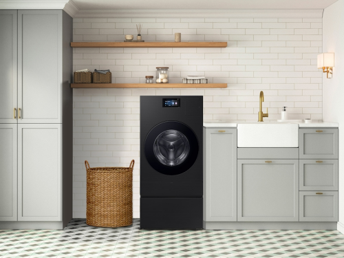 27" Bespoke AI Laundry Combo Pedestal with Storage Drawer